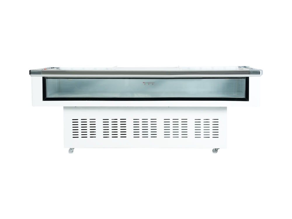 Front Transparent Freezer Seafood Showcase
