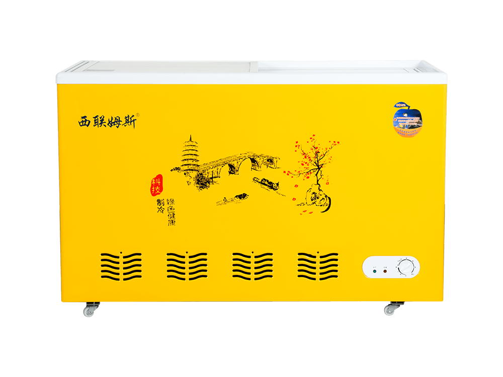 Glass Door Type Freezer